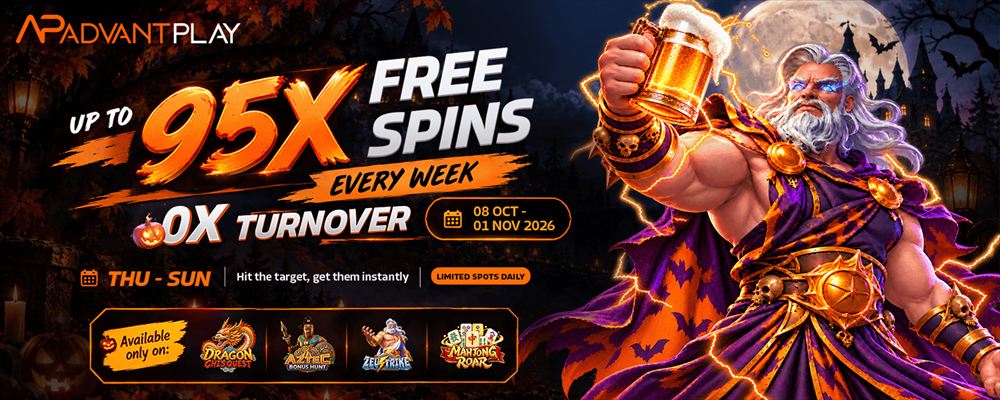 AdvantPlay 95x free spins